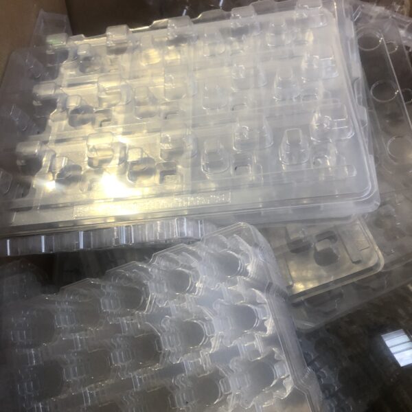 PET Thermoform Trays In Gaylord Box